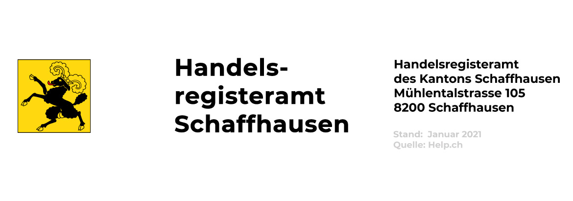 Handelsregisteramt des Kantons Schaffhausen